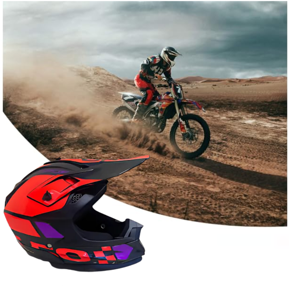 Casco Deportivo para Motocross, Enduro y MTB – Protección Total, Diseño Aerodinámico y Ventilación Avanzada - Imagen 8