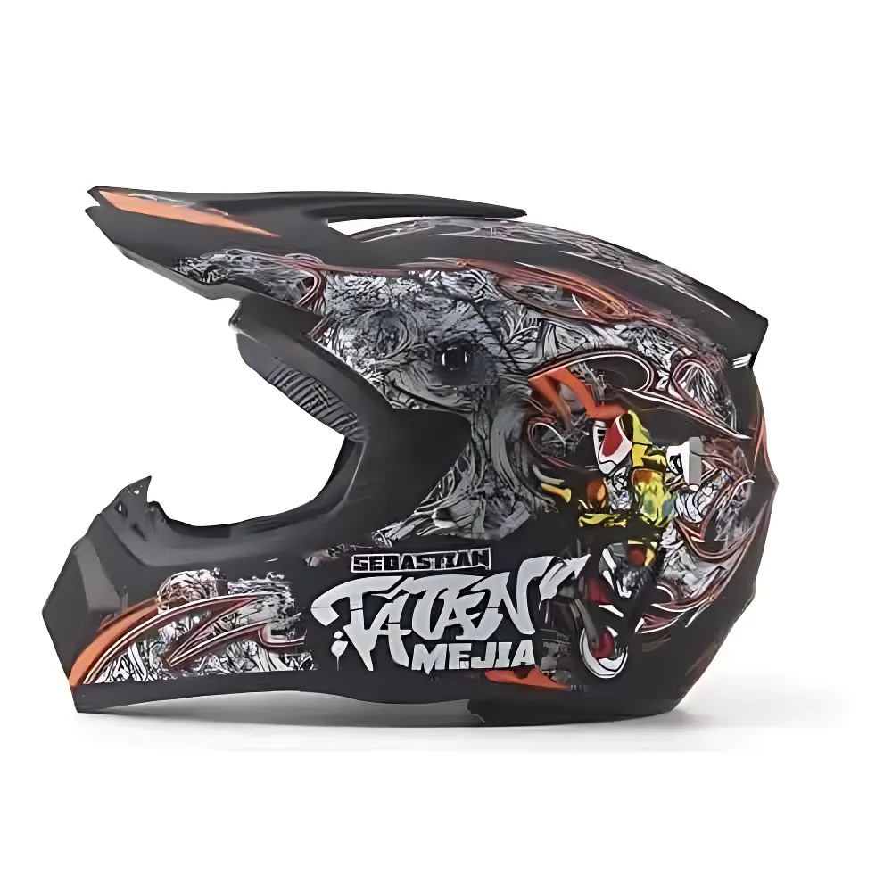 Casco Deportivo para Motocross, Enduro y MTB – Protección Total, Diseño Aerodinámico y Ventilación Avanzada - Imagen 7