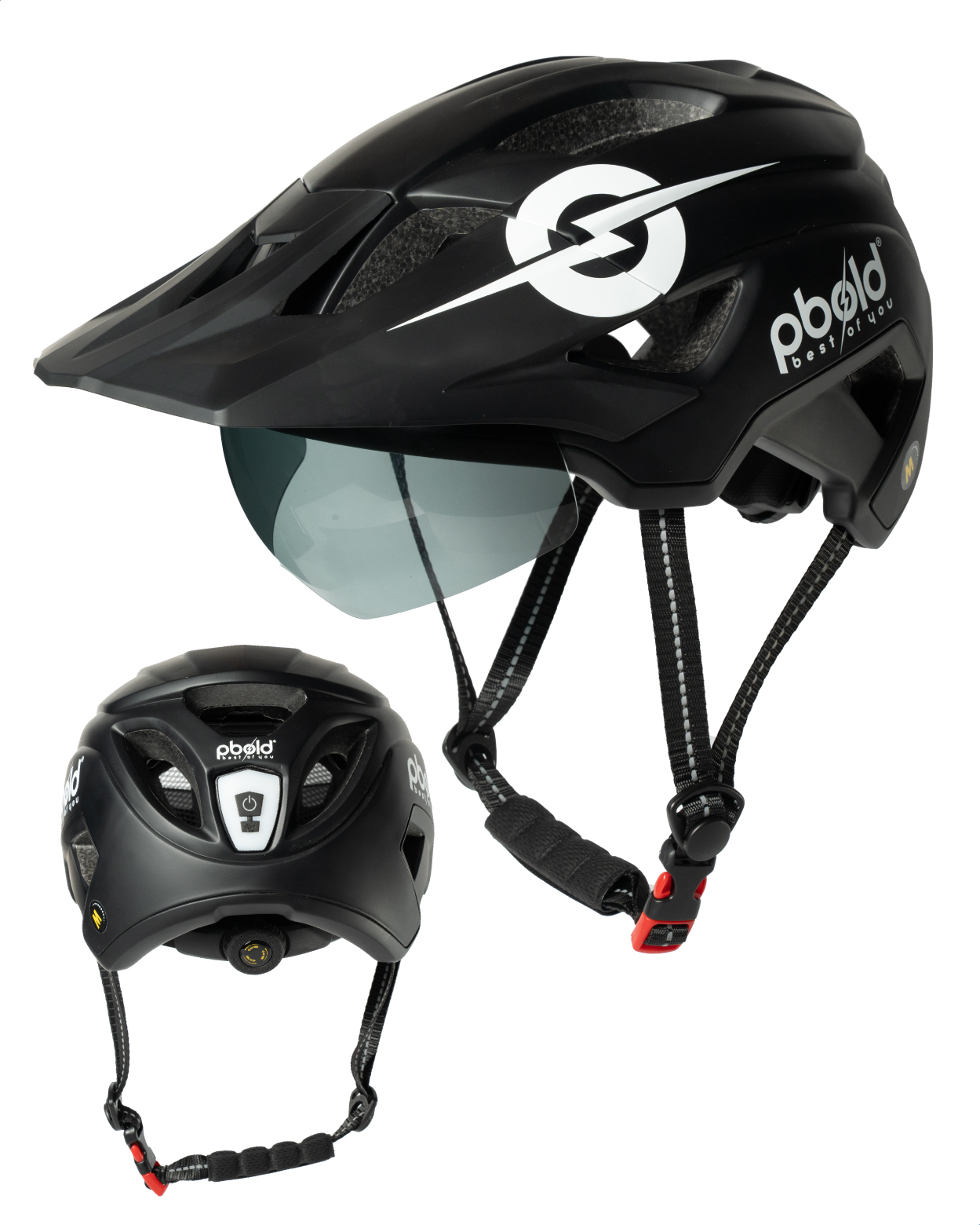 Casco para Ciclismo MTB y Ruta con Visera talla L– Protección Certificada, Ajuste Cómodo y Ventilación Avanzada