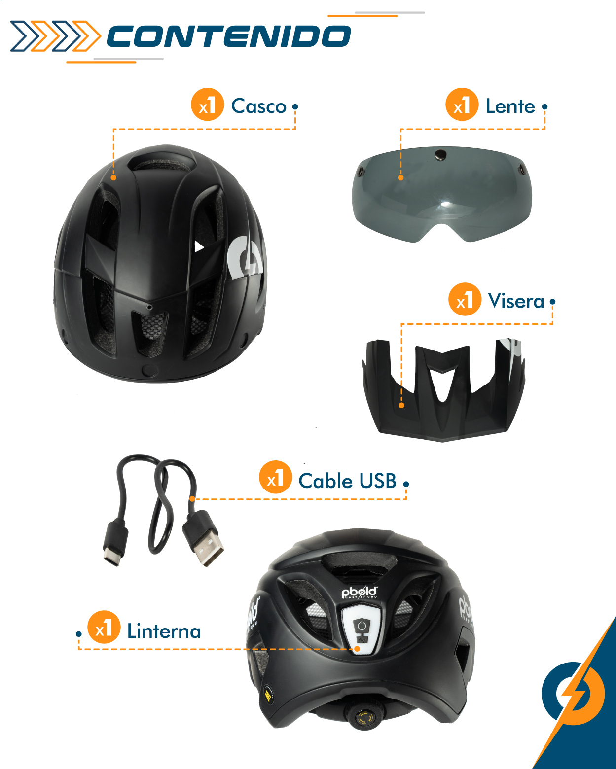 Casco para Ciclismo MTB y Ruta con Visera talla M – Protección Certificada, Ajuste Cómodo y Ventilación Avanzada - Imagen 5