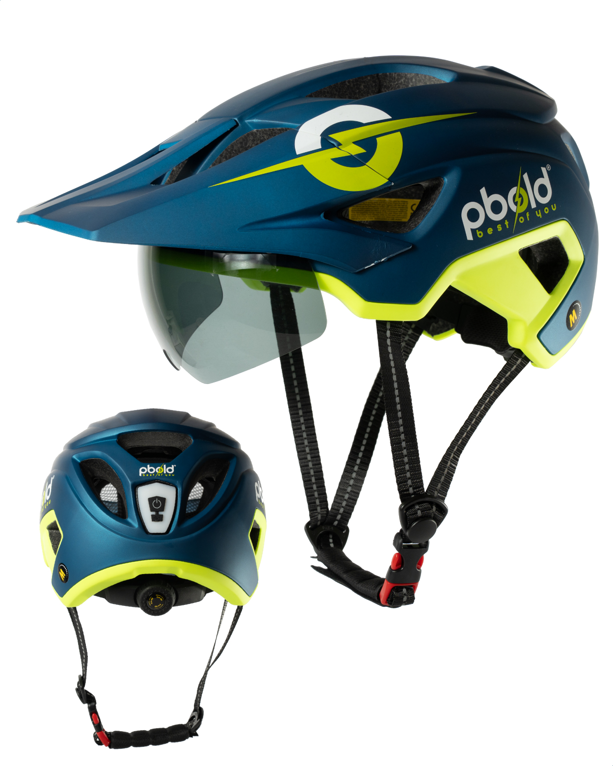 Casco para Ciclismo MTB y Ruta con Visera talla L – Protección Certificada, Ajuste Cómodo y Ventilación Avanzada