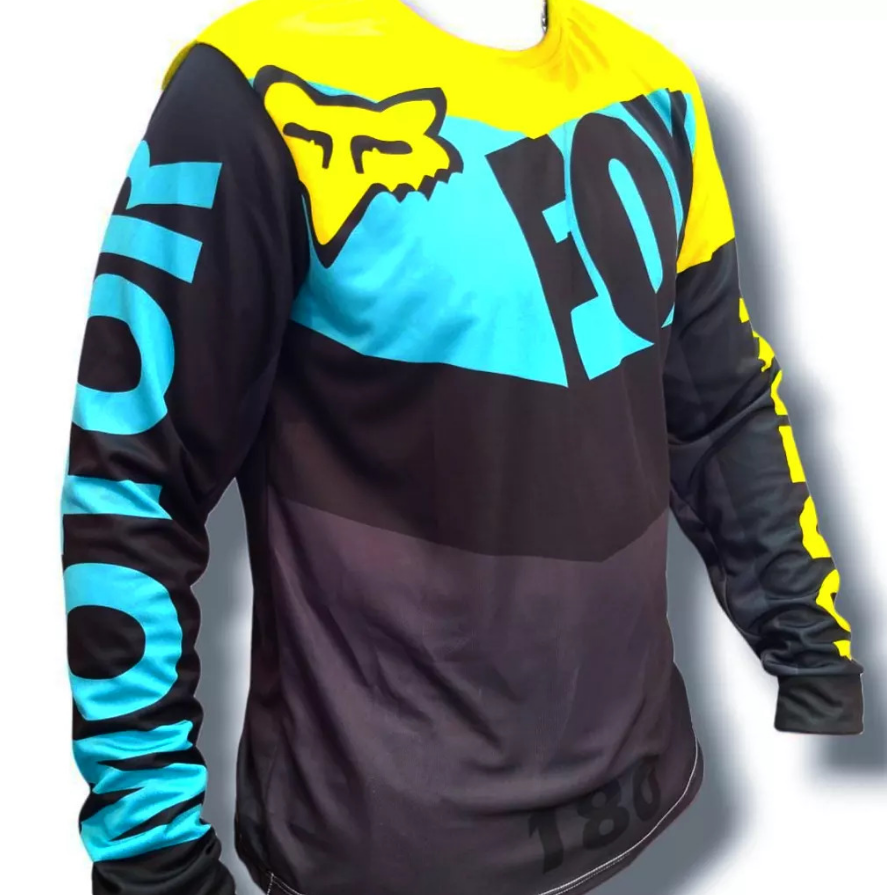 Jersey Deportivo Línea Profesional – Microperforado, Secado Rápido y Protección UV +30 FOX NEON - Imagen 3