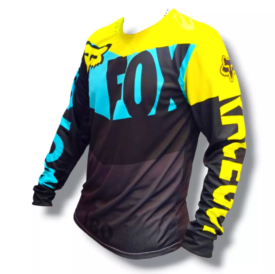 Jersey Deportivo Línea Profesional – Microperforado, Secado Rápido y Protección UV +30 FOX NEON