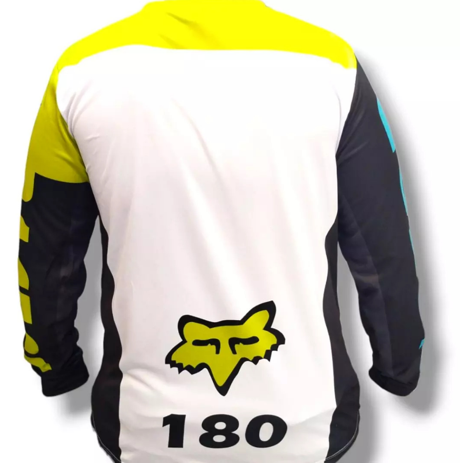 Jersey Deportivo Línea Profesional – Microperforado, Secado Rápido y Protección UV +30 FOX NEON - Imagen 4