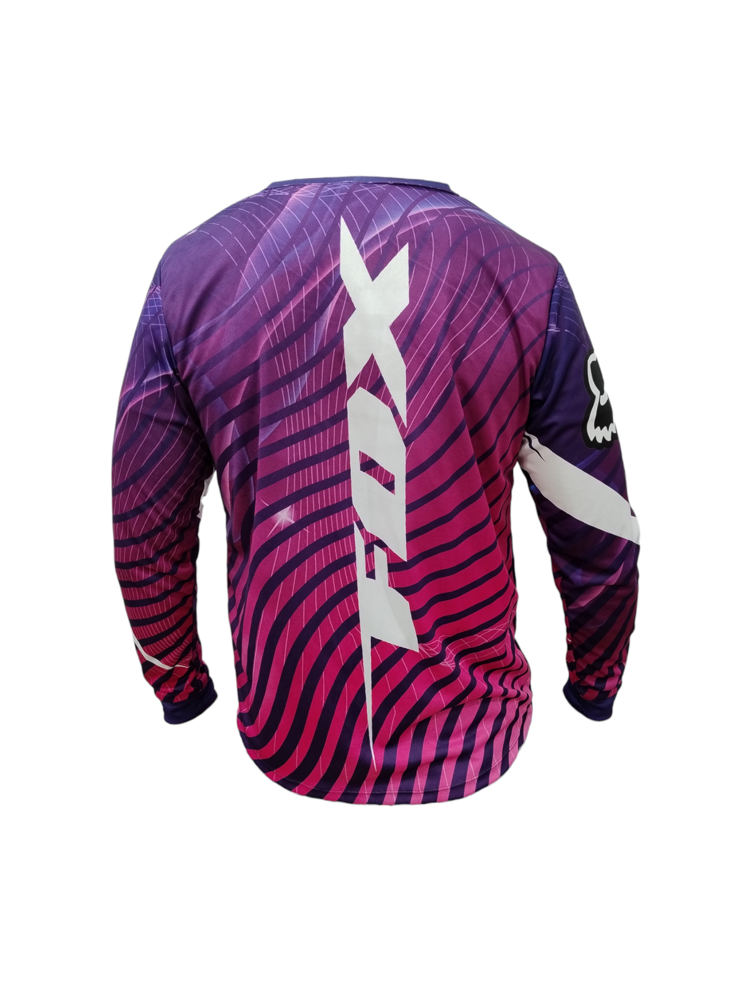 Jersey Deportivo Línea Profesional FOX PURPLE – Frescura, Secado Rápido y Protección UV +30 - Imagen 4