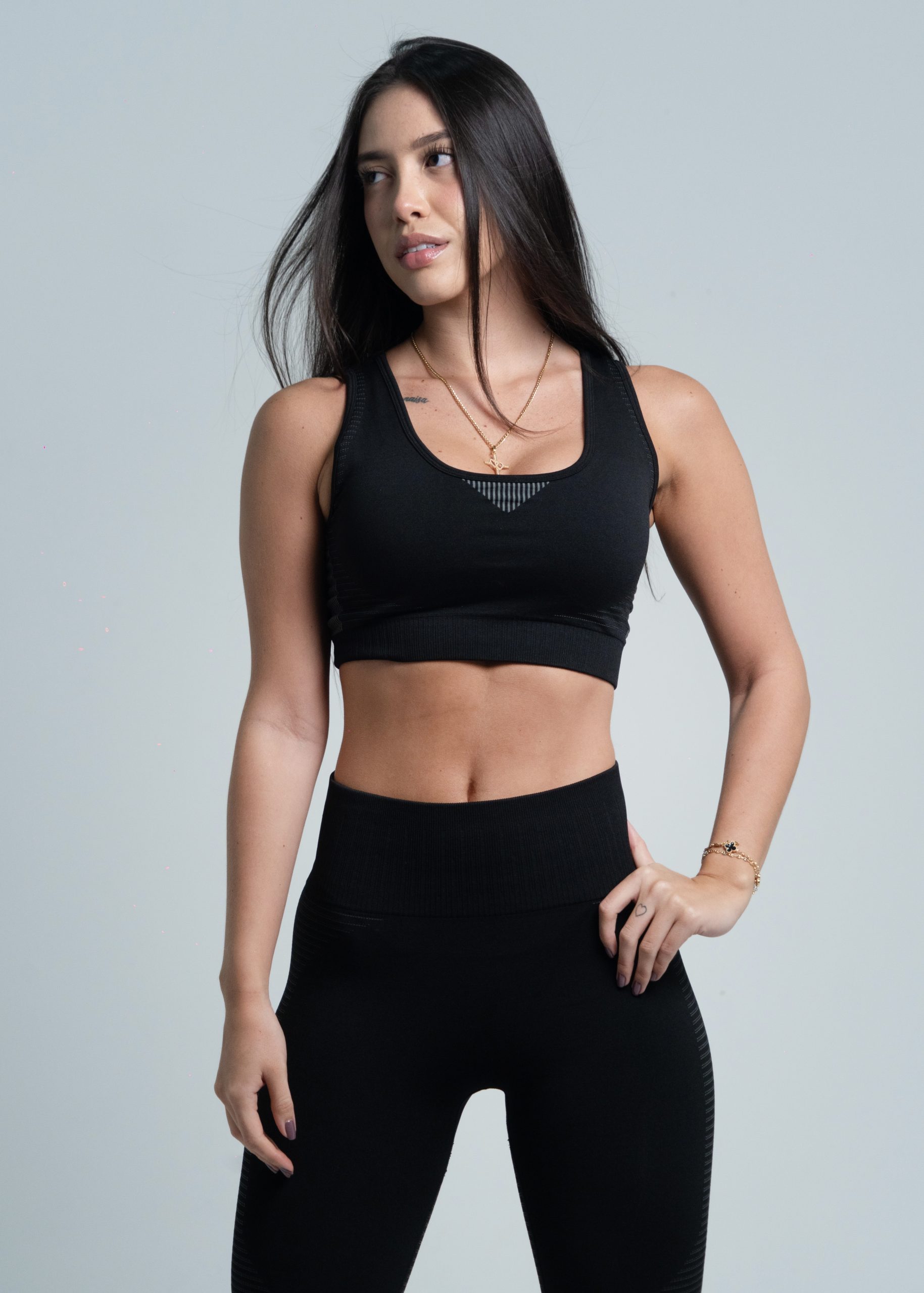 Conjunto Deportivo Seamless 2 Piezas – Top + Leggins Control Abdomen - Imagen 5