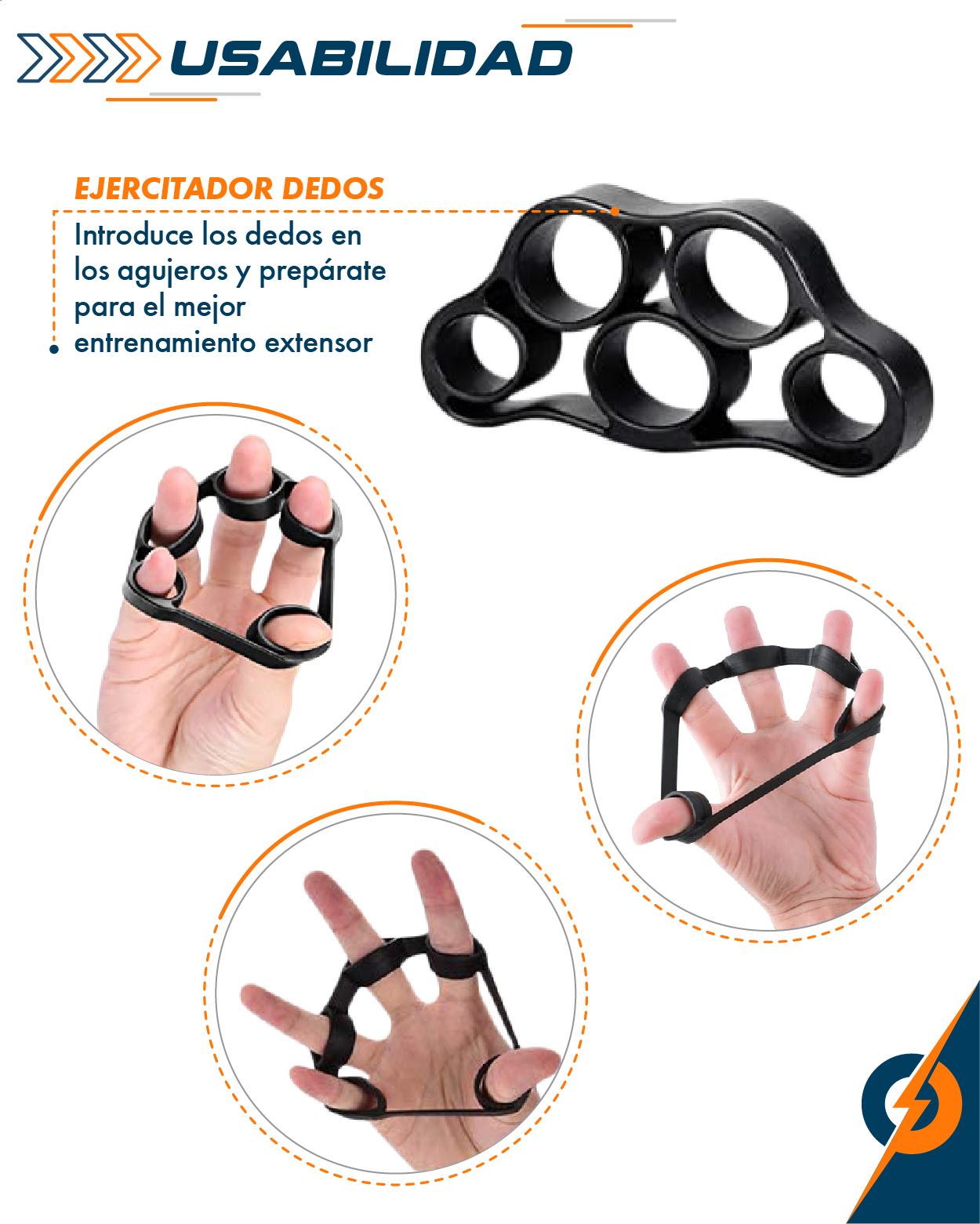 Kit Hand Grip X6 Ejercitadores Mano Muñeca Antebrazo - Imagen 10