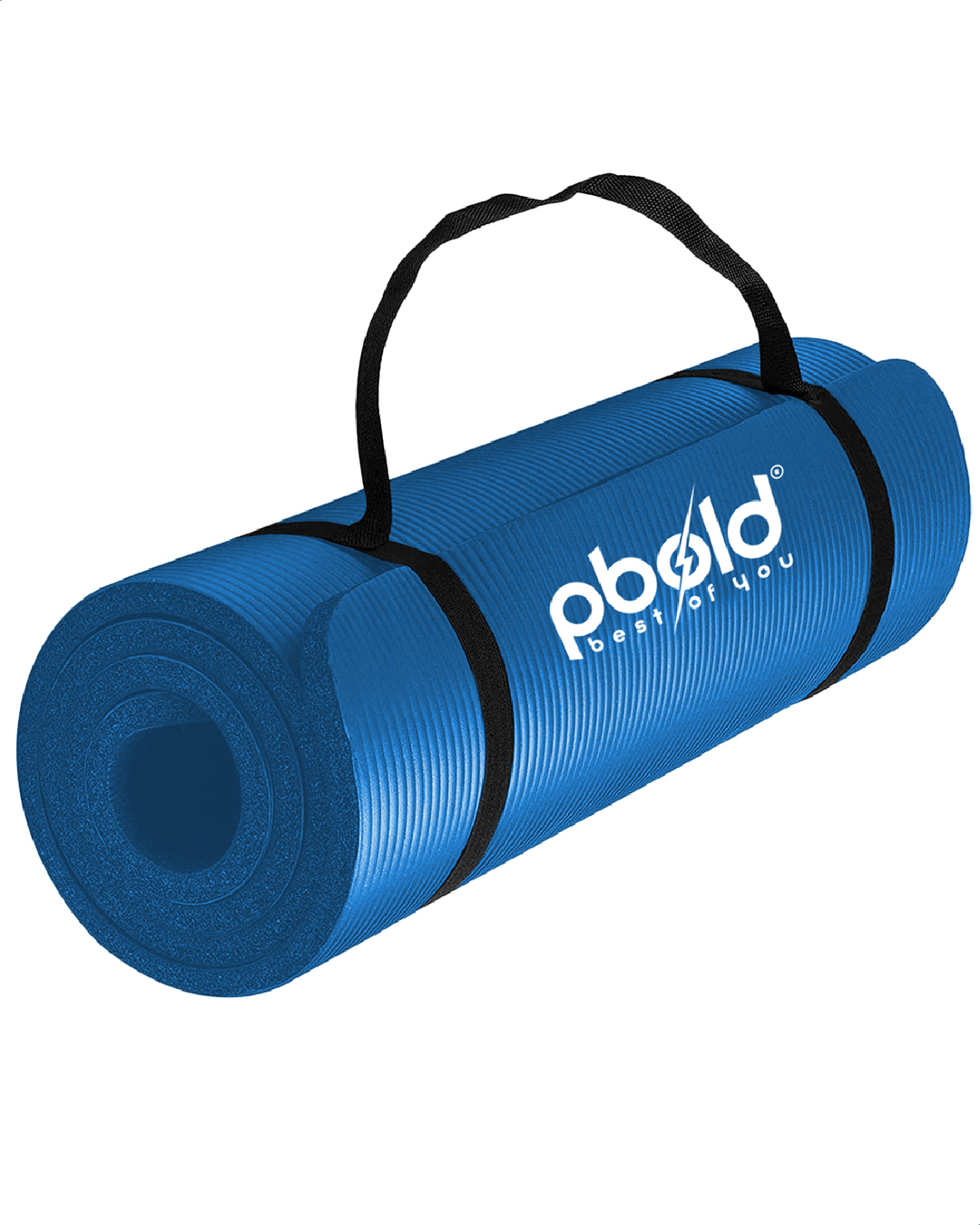 Mat Yoga Colchoneta Deportiva Azul - Yoga Pilates Gimnasio Fitness