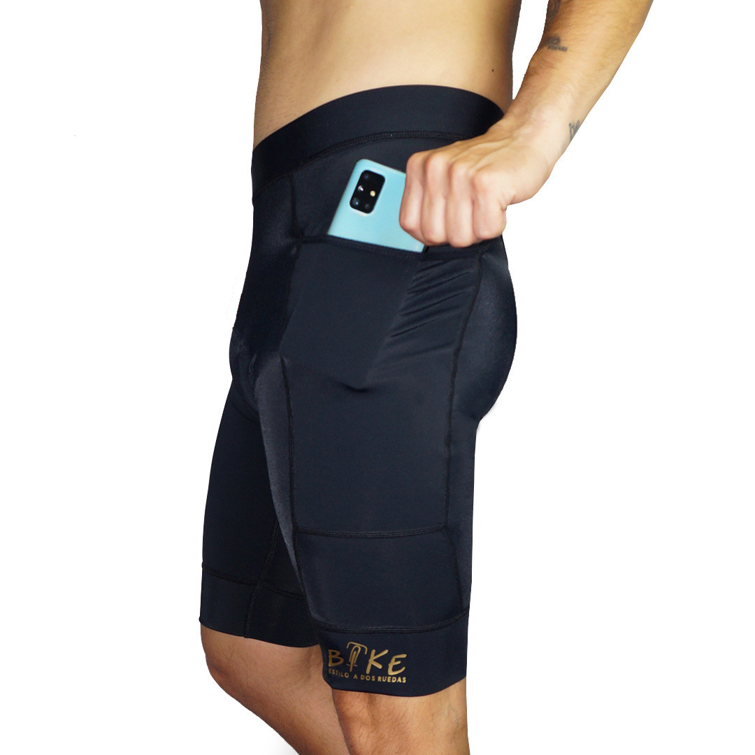 Short Badana Ciclismo Profesional – Antideslizante, Secado Rápido y Protección UV unisex