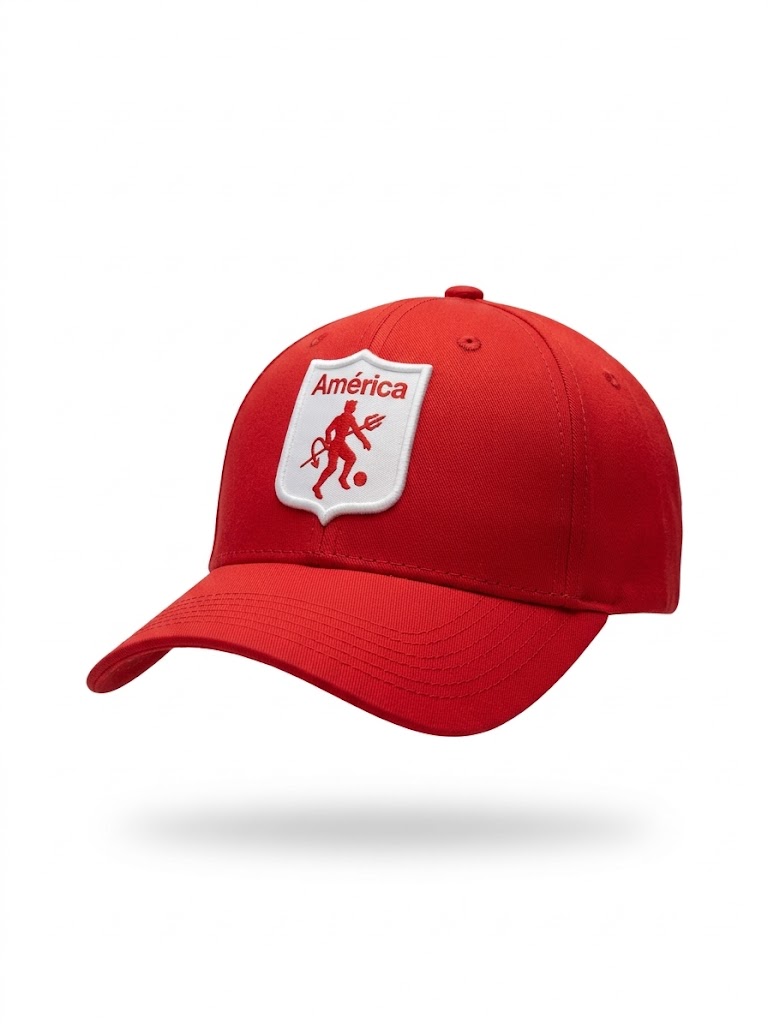 Gorra América con Escudo Bordado – Estilo Deportivo