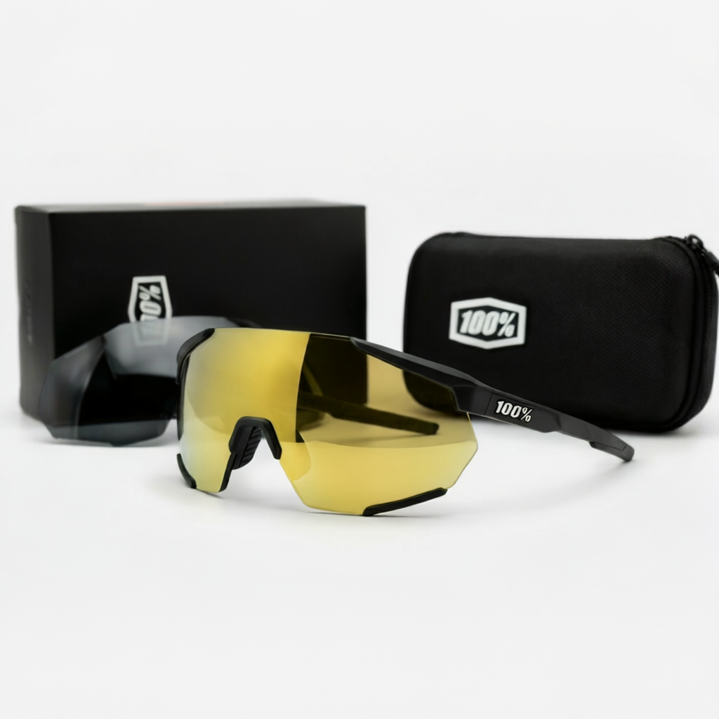 Gafas Deportivas con Lentes Intercambiables para Ciclismo, Running y Deportes Outdoor – Protección UV400 RACETRAP