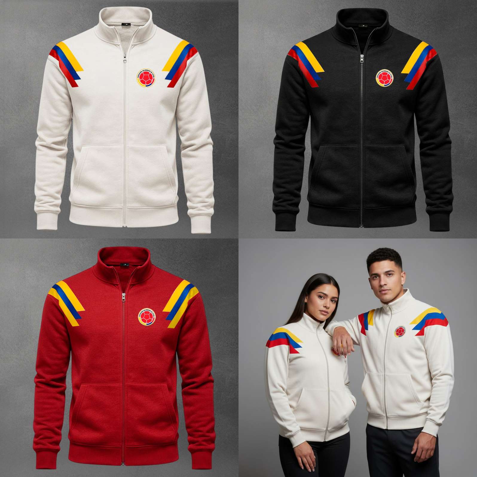 🇨🇴 Buzo Cuello Alto Colombia Retro